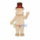Polite Top Hat Hippo Mascot Costume Polite Top Hat Hippo Mascot Costume