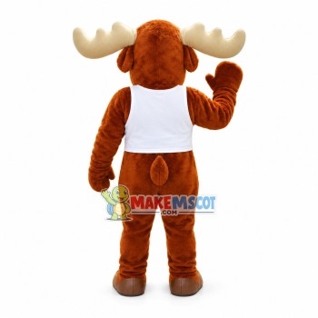 Virtuous Moose Adult Size Mascot Costume
