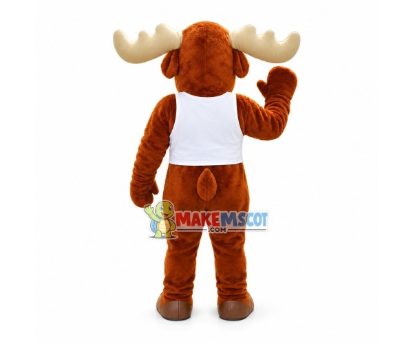 Virtuous Moose Adult Size Mascot Costume