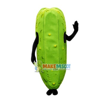 Bitter Gourd Mascot Adult Costume Bitter Gourd Mascot Adult Costume