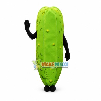 Bitter Gourd Mascot Adult Costume Bitter Gourd Mascot Adult Costume