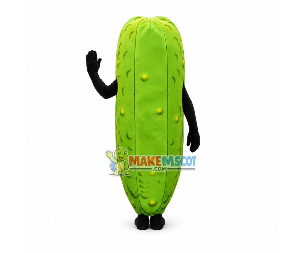 Bitter Gourd Mascot Adult Costume Bitter Gourd Mascot Adult Costume