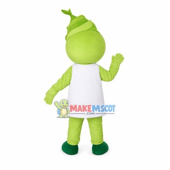 Verdant Bamboo Shoot Cartoon Mascot Costume Verdant Bamboo Shoot Cartoon Mascot Costume