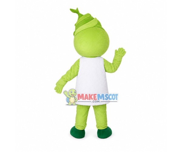 Verdant Bamboo Shoot Cartoon Mascot Costume Verdant Bamboo Shoot Cartoon Mascot Costume