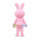 Pink Little Bunny Cartoon Mascot Costume Pink Little Bunny Cartoon Mascot Costume
