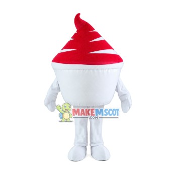Jam Ice Cream Mascot Costume Jam Ice Cream Mascot Costume