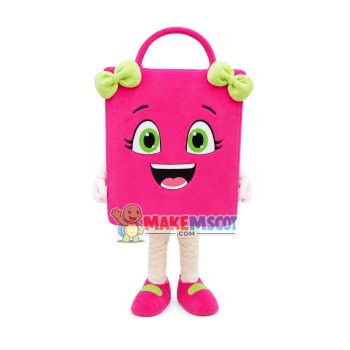 Beautiful Cartoon Handbag Mascot Costume Beautiful Cartoon Handbag Mascot Costume