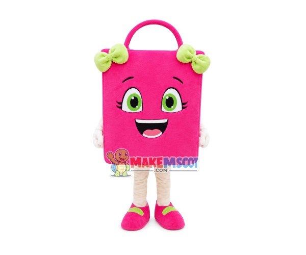 Beautiful Cartoon Handbag Mascot Costume