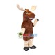 Adult Hale Reindeer Mascot Costume Adult Hale Reindeer Mascot Costume