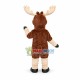 Adult Hale Reindeer Mascot Costume Adult Hale Reindeer Mascot Costume