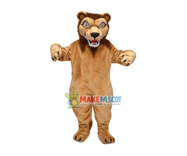 Tiger With Sharp Claws Mascot Costume Tiger With Sharp Claws Mascot Costume
