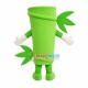 Section Of Green Bamboo Mascot Costume Section Of Green Bamboo Mascot Costume