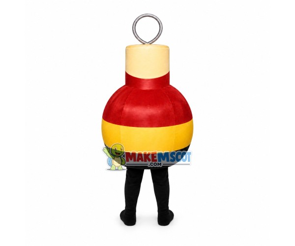 Wooden Seal Mascot Costume Wooden Seal Mascot Costume
