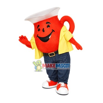 Clay Tea Cup Mascot Cartoon Costume Clay Tea Cup Mascot Cartoon Costume
