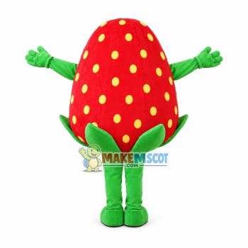 Fresh Big Strawberry Mascot Costume