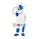Cute Blue Cow Mascot Costume Cute Blue Cow Mascot Costume