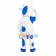 Cute Blue Cow Mascot Costume Cute Blue Cow Mascot Costume