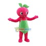 Apple Doll With Apron Mascot Costume