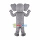 Gray Elephant Mascot Teenage Costume Gray Elephant Mascot Teenage Costume