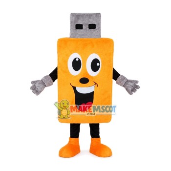 U Disk Cartoon Mascot Costume U Disk Cartoon Mascot Costume