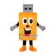 U Disk Cartoon Mascot Costume U Disk Cartoon Mascot Costume