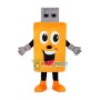 U Disk Cartoon Mascot Costume