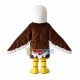 Brown Eagle Mascot Costume Brown Eagle Mascot Costume