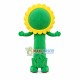 Smile Bright Sunflower Mascot Costume Smile Bright Sunflower Mascot Costume