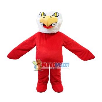 Second Version Red Eagle Mascot Costume