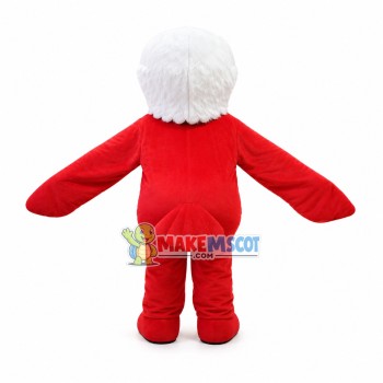 Second Version Red Eagle Mascot Costume Second Version Red Eagle Mascot Costume