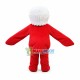 Second Version Red Eagle Mascot Costume Second Version Red Eagle Mascot Costume