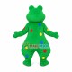Colored Dot Frog Mascot Costume Colored Dot Frog Mascot Costume