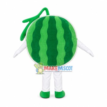 Cut Open Half Of Watermelon Mascot Costume Cut Open Half Of Watermelon Mascot Costume
