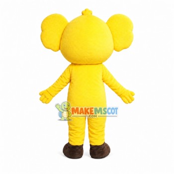 Yellow Lovely Koala Mascot Costume Yellow Lovely Koala Mascot Costume