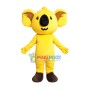 Yellow Lovely Koala Mascot Costume