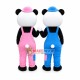 Pair Of Panda Mascot Costume Pair Of Panda Mascot Costume