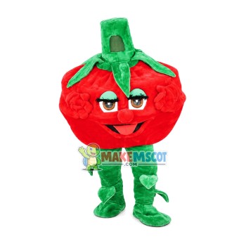 Shriveled Tomato Mascot Costume