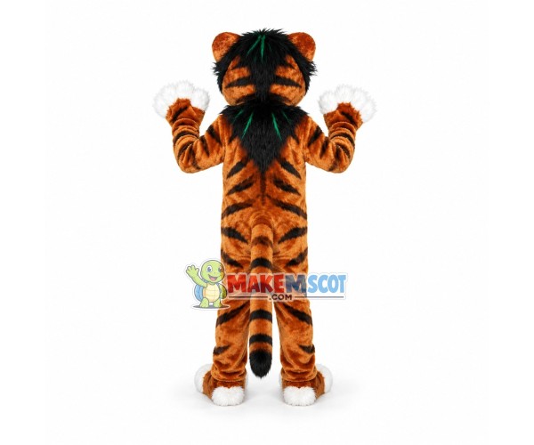 Plush Furry Adult Tiger Mascot Costume Plush Furry Adult Tiger Mascot Costume