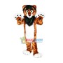 Plush Furry Adult Tiger Mascot Costume