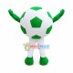 Cartoon Green Football Mascot Costume Cartoon Green Football Mascot Costume