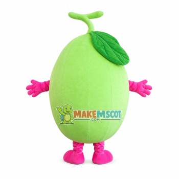 Freshly Picked Honeydew Mascot Costume Freshly Picked Honeydew Mascot Costume