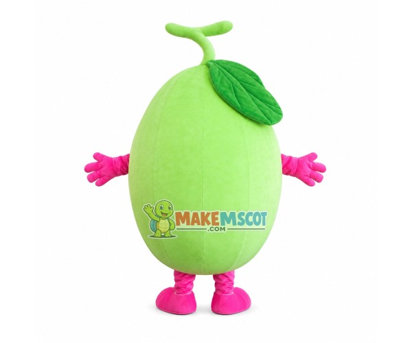 Freshly Picked Honeydew Mascot Costume Freshly Picked Honeydew Mascot Costume