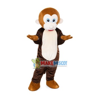 Spreading Out Monkey Mascot Costume