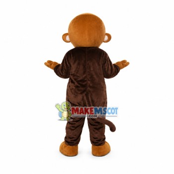 Spreading Out Monkey Mascot Costume