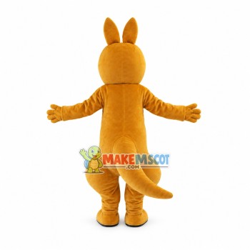 Kangaroo Mother With Baby Mascot Costume Kangaroo Mother With Baby Mascot Costume