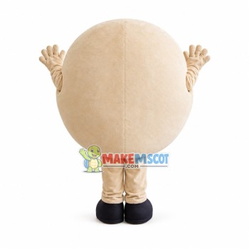 Caramel Donut Cartoon Mascot Costume Caramel Donut Cartoon Mascot Costume
