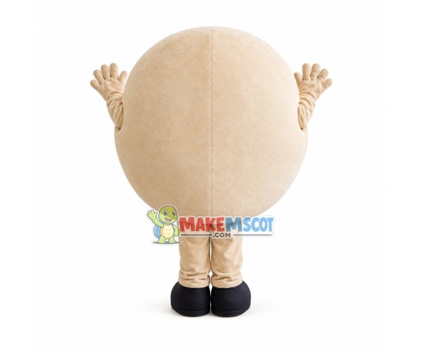 Caramel Donut Cartoon Mascot Costume Caramel Donut Cartoon Mascot Costume