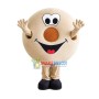 Caramel Donut Cartoon Mascot Costume
