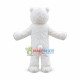 Walking Furry Polar Bear Mascot Costume Walking Furry Polar Bear Mascot Costume