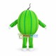 Emerald Watermelon Cartoon Mascot Costume Emerald Watermelon Cartoon Mascot Costume